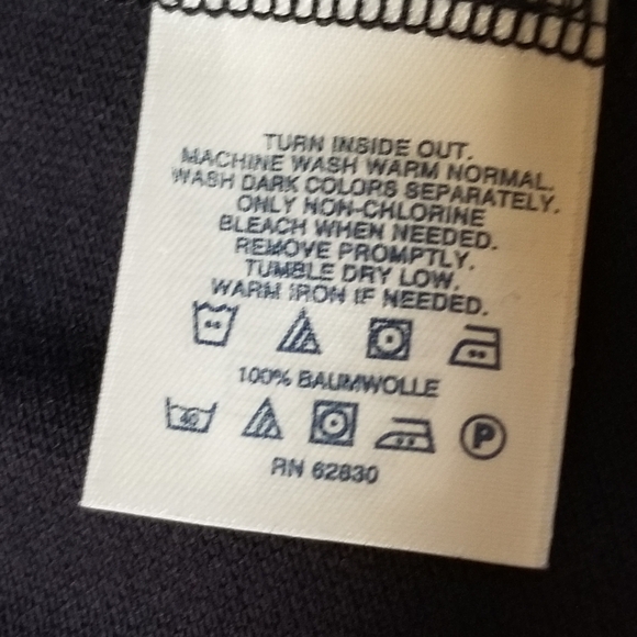 Lands' End NWOT Women's Navy Short Sleeve Polo Shirt Size XL (18-20) - Picture 6 of 7